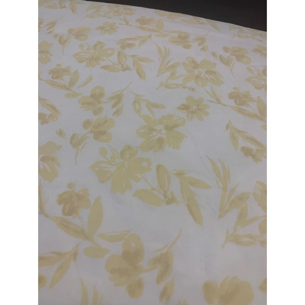 Lauren Ralph Lauren Home  Floral Flat Sheet 100% Cotton Cottagecore  Bedding